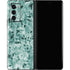 Graphite Turquoise Galaxy Z Fold2 5G Skin