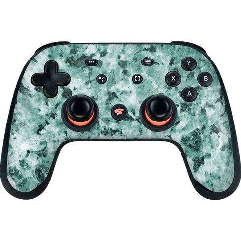 Graphite Turquoise Google Stadia Controller Skin