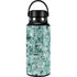 Graphite Turquoise Hydro Flask 32oz Wide Mouth Skin