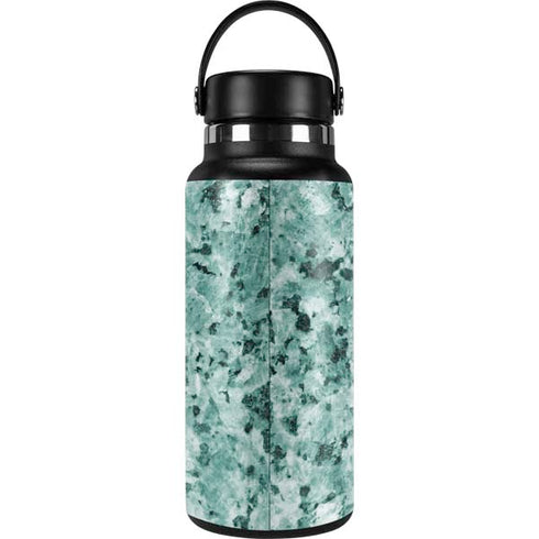 Graphite Turquoise Hydro Flask 32oz Wide Mouth Skin