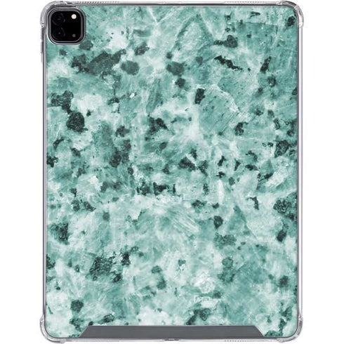 Graphite Turquoise iPad Pro 12.9in (2020) Clear Case