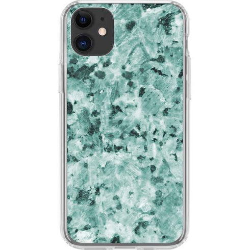 Graphite Turquoise iPhone 11 Clear Case