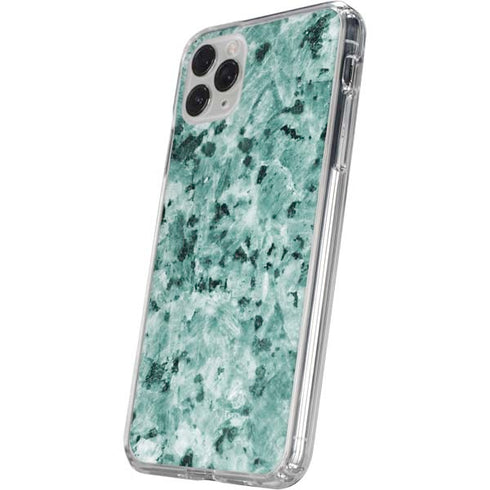 Graphite Turquoise iPhone 11 Pro Clear Case