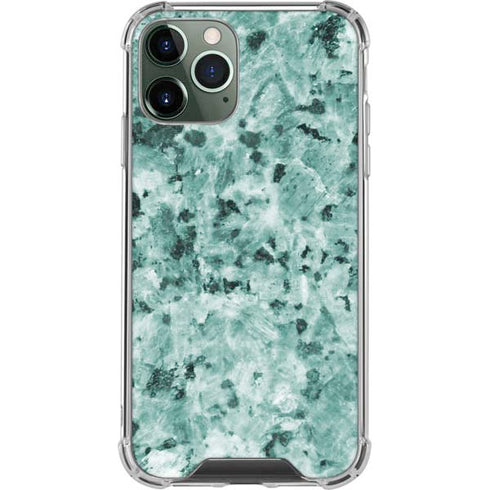 Graphite Turquoise iPhone 11 Pro Max Clear Case