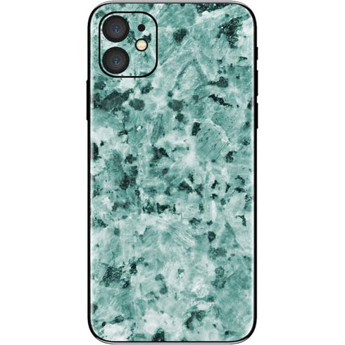 Graphite Turquoise iPhone 11 Skin