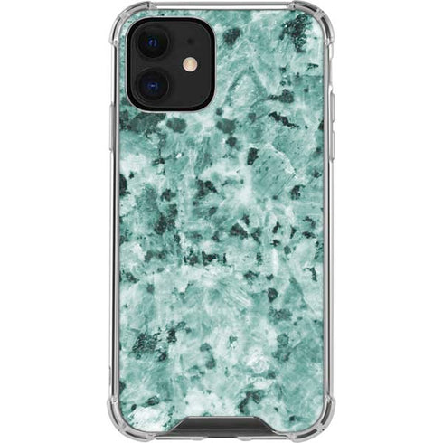 Graphite Turquoise iPhone 12 Mini Clear Case