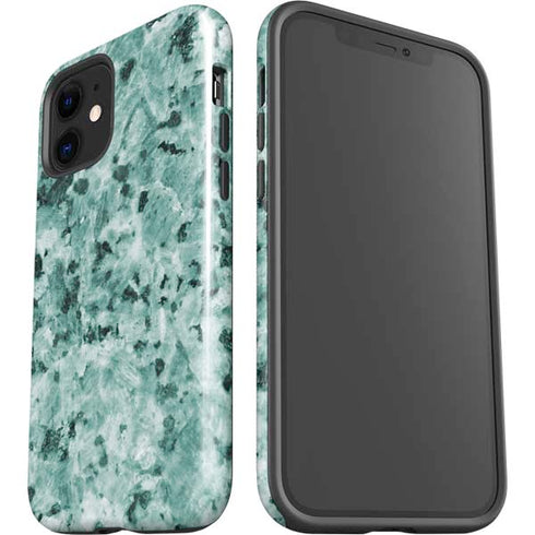 Graphite Turquoise iPhone 12 Mini Impact Case