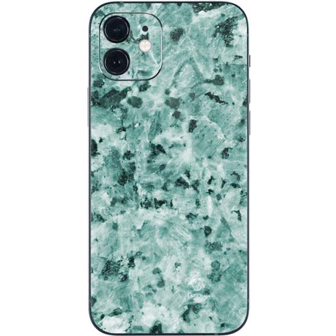 Graphite Turquoise iPhone 12 Mini Skin
