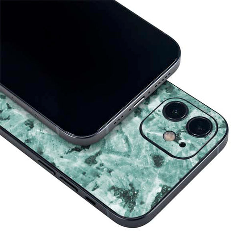 Graphite Turquoise iPhone 12 Mini Skin
