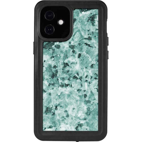 Graphite Turquoise iPhone 12 Mini Waterproof Case
