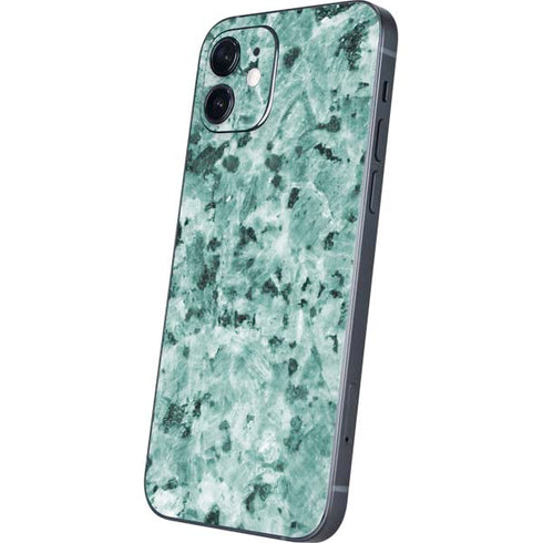 Graphite Turquoise iPhone 12 Skin