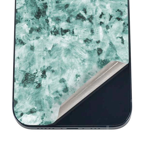 Graphite Turquoise iPhone 12 Skin
