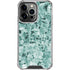 Graphite Turquoise iPhone 13 Pro Clear Case