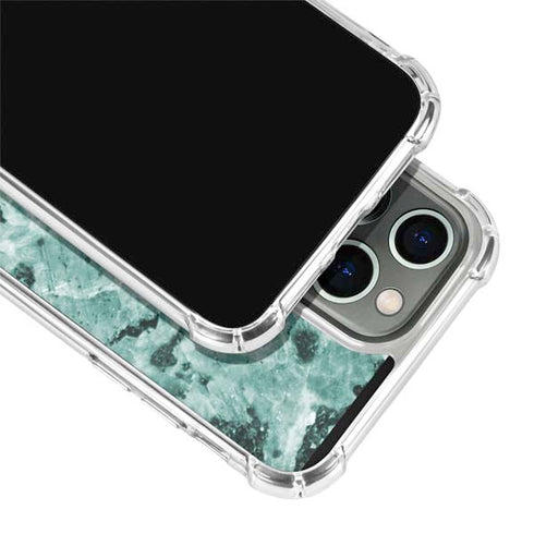 Graphite Turquoise iPhone 13 Pro Max Clear Case