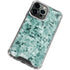 Graphite Turquoise iPhone 13 Pro Max Clear Case