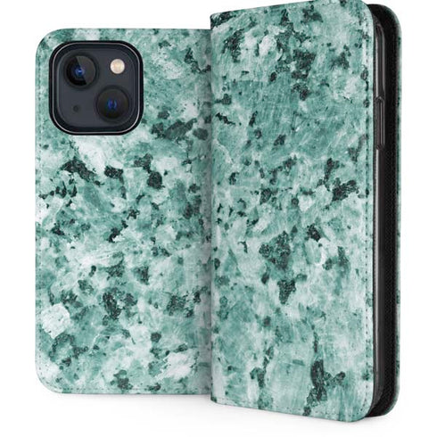 Graphite Turquoise iPhone 14 Folio Case