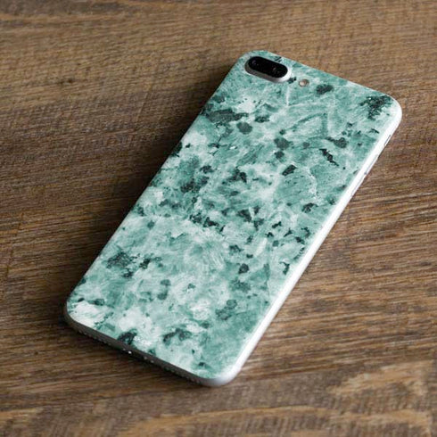 Graphite Turquoise iPhone 8 Plus Skin