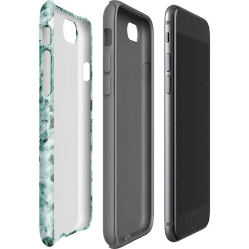 Graphite Turquoise iPhone SE (2nd & 3rd Gen) Pro Case
