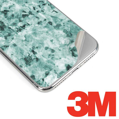Graphite Turquoise iPhone X Skin