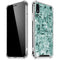 Graphite Turquoise iPhone XR Clear Case