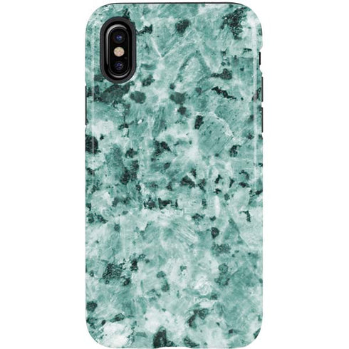 Graphite Turquoise iPhone XS Pro Case