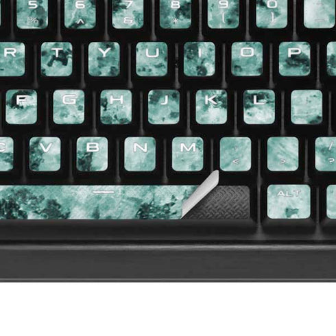 Graphite Turquoise K95 RGB PLATINUM Mechanical Gaming Keyboard Skin