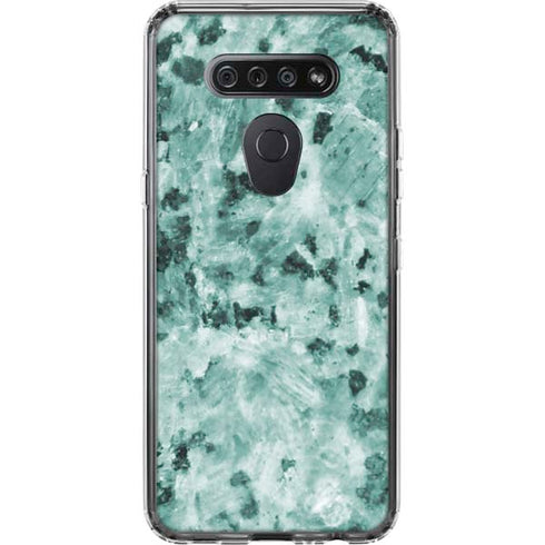 Graphite Turquoise LG K51/Q51 Clear Case