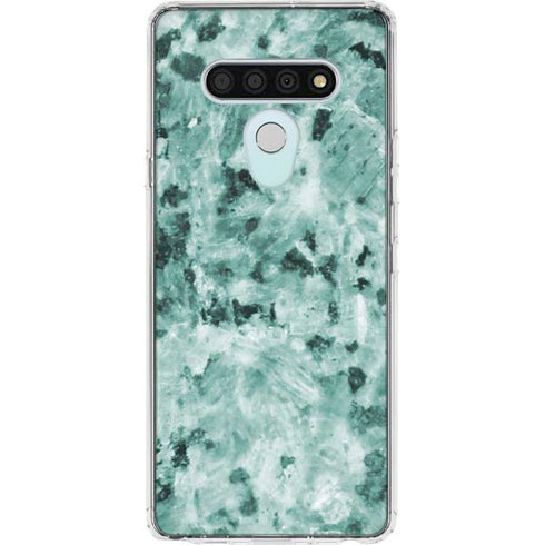 Graphite Turquoise LG Stylo 6 Clear Case