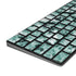 Graphite Turquoise Magic Keyboard with Numeric Keypad Skin