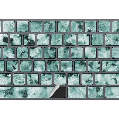 Graphite Turquoise Magic Keyboard with Numeric Keypad Skin
