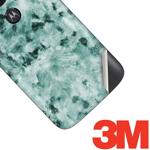 Graphite Turquoise Moto E5 Play Skin