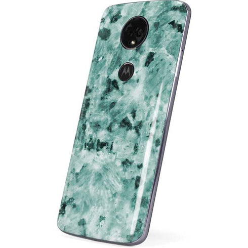Graphite Turquoise Moto E5 Plus Skin