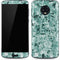 Graphite Turquoise Moto G6 Skin