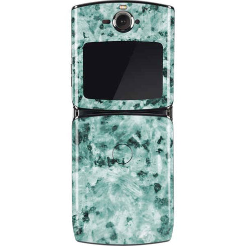 Graphite Turquoise Motorola RAZR Skin