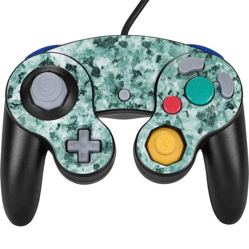 Graphite Turquoise Nintendo GameCube Controller Skin