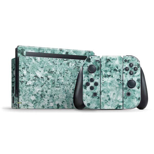 Graphite Turquoise Nintendo Switch Bundle Skin