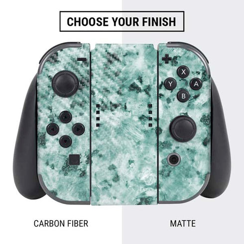Graphite Turquoise Nintendo Switch Bundle Skin