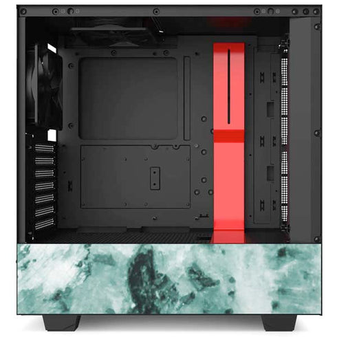 Graphite Turquoise NZXT H510 Compact ATX Mid-Tower Case Skin