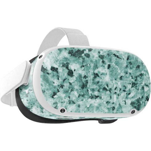 Graphite Turquoise Oculus Quest 2 Skin