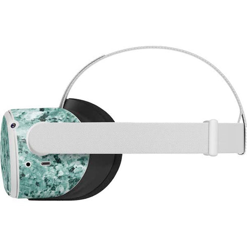 Graphite Turquoise Oculus Quest 2 Skin