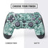 Graphite Turquoise PS4 Controller Skin