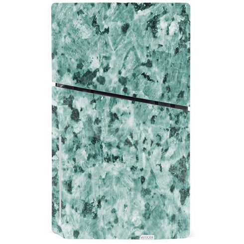 Graphite Turquoise PS5 Slim Disk Console Skin