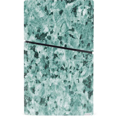 Graphite Turquoise PS5 Slim Digital Edition Bundle Skin