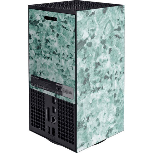 Graphite Turquoise Xbox Series X Console Skin