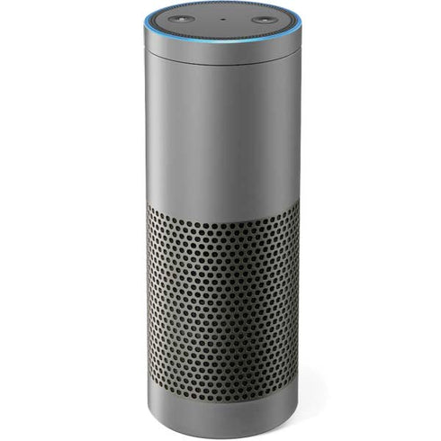 Gray Solid Amazon Echo Skin