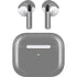 Gray Solid Apple AirPods (3rd Gen 2021) Skin