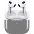 Gray Solid Apple AirPods (3rd Gen 2021) Skin