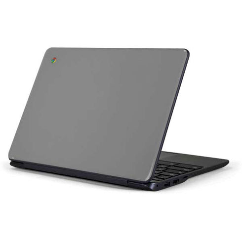Gray Solid Samsung Chromebook Skin