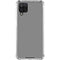 Gray Solid Galaxy A12 Clear Case