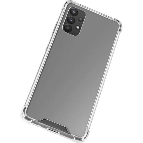 Gray Solid Galaxy A32 5G Clear Case
